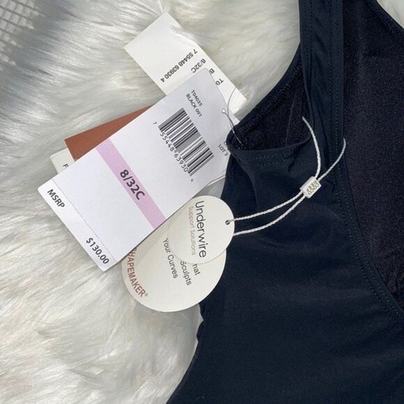 Contours Keepsake Solitaire V-Neck One Piece Swimsuit Sz 8/ 32C - Picture 16 of 16